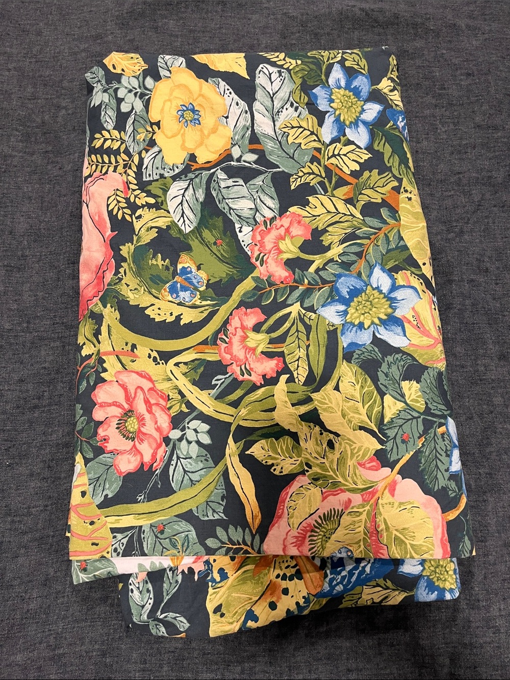 Pottery Barn Duvet Cover Lyla Garden Reversible
